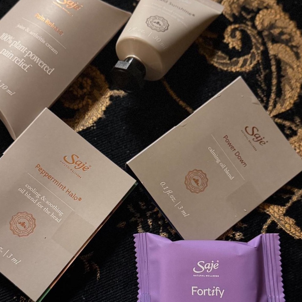 Saje Essential Oil Blends Collection